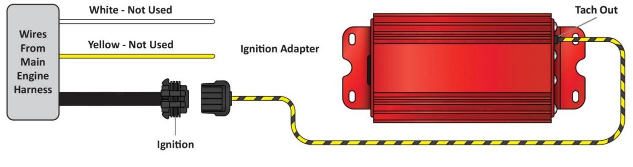 Holley Tach Input Ignition Adapter.  - 558-302