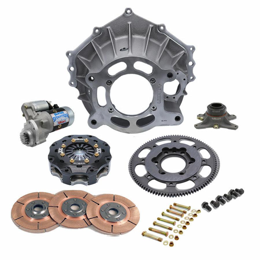 Tilton Racing BELLHOUSING KIT, CHEV(E), ALUM, 102T, 5.5" MET, 3 DISC, 26 SP - 52-31130