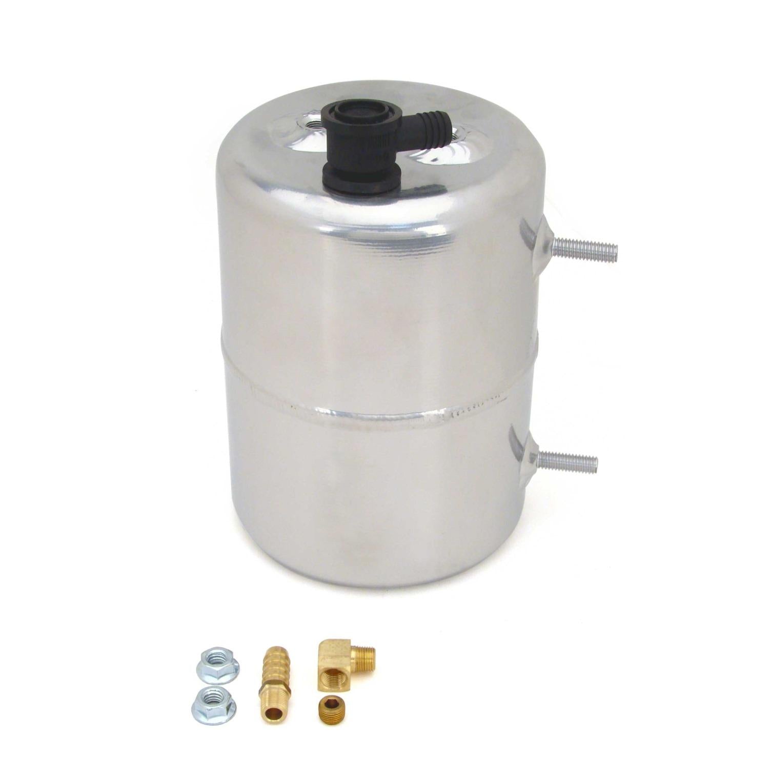 Comp Cams Zinc Plated And Polished Aluminum Vacuum Canister - 5201CPG