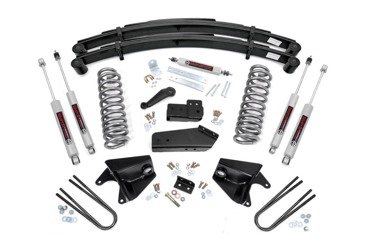 Rough Country 4in Ford Suspension Lift System (1980-1996 F-150) - 52030