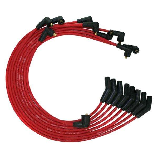 Moroso WIRE SET MOROSO ULTRA BBF 351C,390,429,460 UNSLEEVED NON HEI, 135 ENDS, RED WIRE - 52075