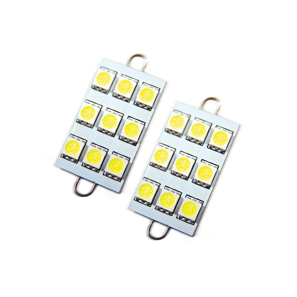 Oracle Lighting 44Mm 6 Led 3 Chip, Loop Festoon Bulbs, White, Pair - 5209-001