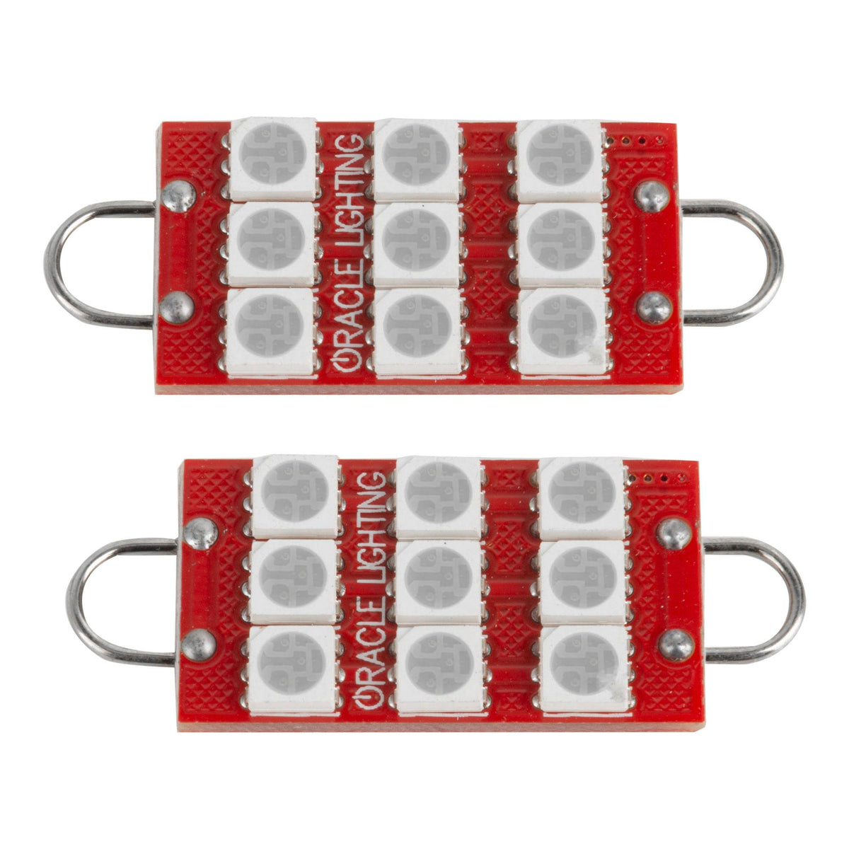 Oracle Lighting 44Mm 6 Led 3 Chip, Loop Festoon Bulbs, U/Vpurple, Pair - 5209-007
