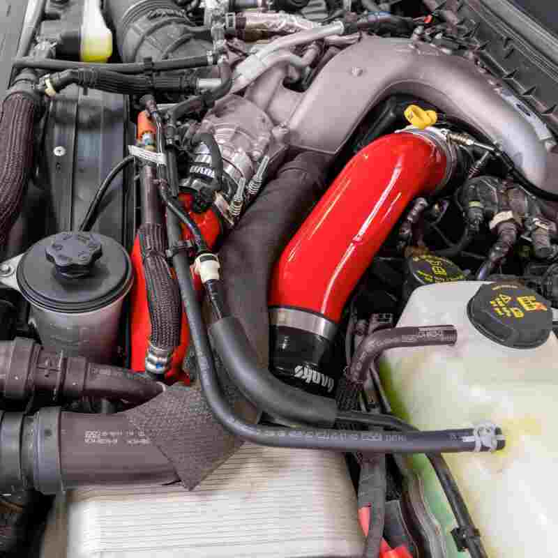 Banks Power 17-26 Ford Super Duty 6.7L Non-HO Boost Tube Kit - Red