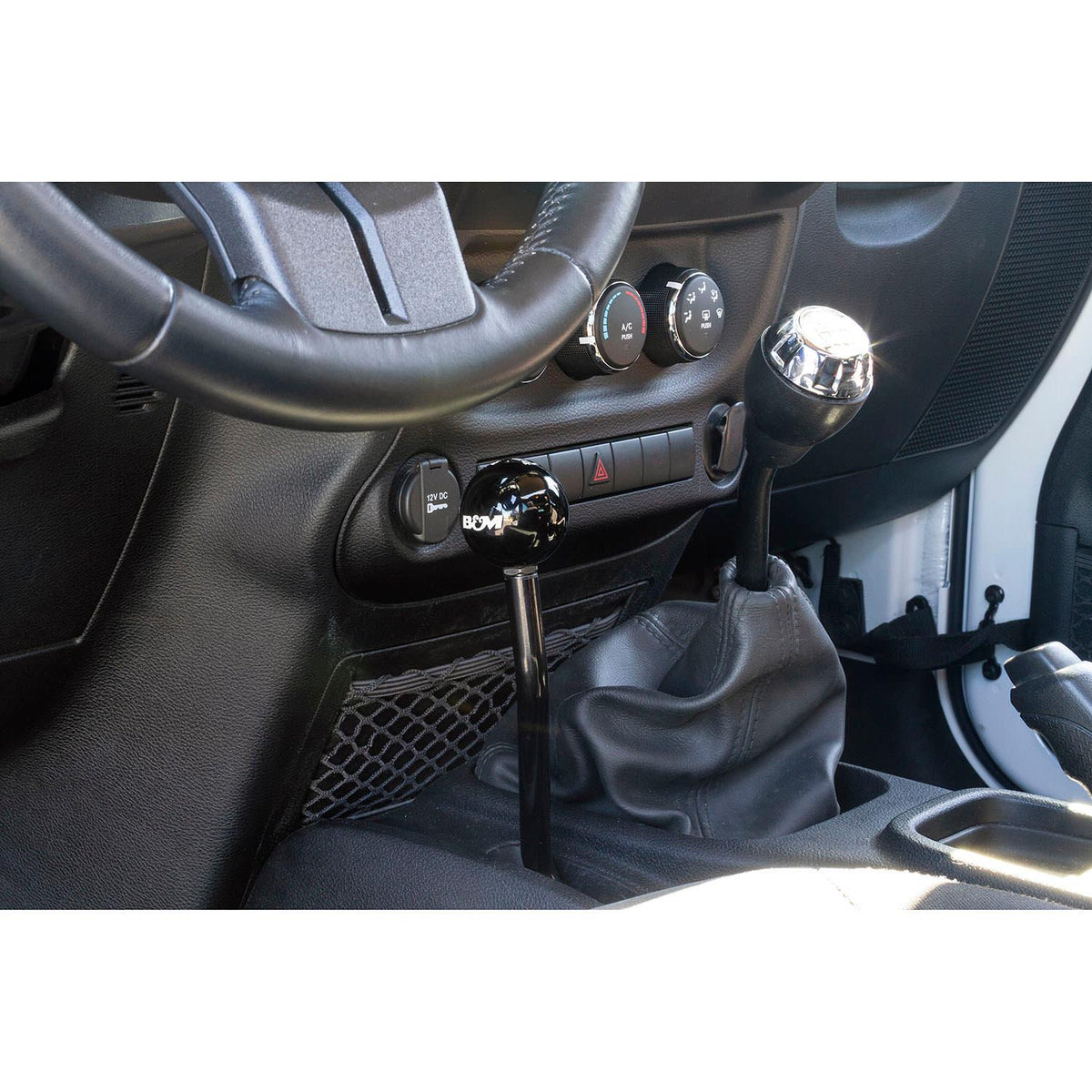 B&M 81152 07-18 Wrangler, Extended Transfer Case Handle/Stick