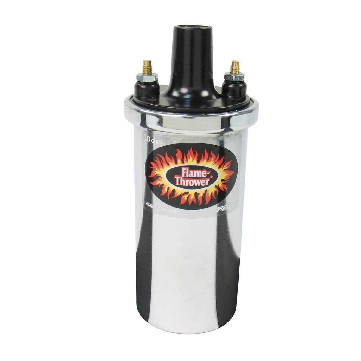 Pertronix 40601 Flame-Thrower Coil 40,000 Volt 3.0 Ohm Chrome Epoxy - 40601
