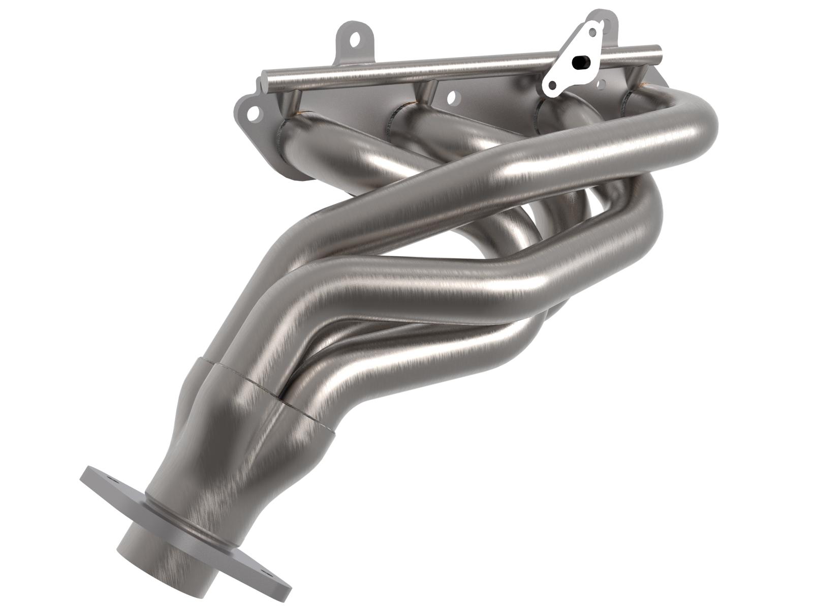 AFE Twisted Steel Long Tube Header 304 Stainless Steel (Toyota Tacoma 05-22 L4-2.7L) - 48-36018