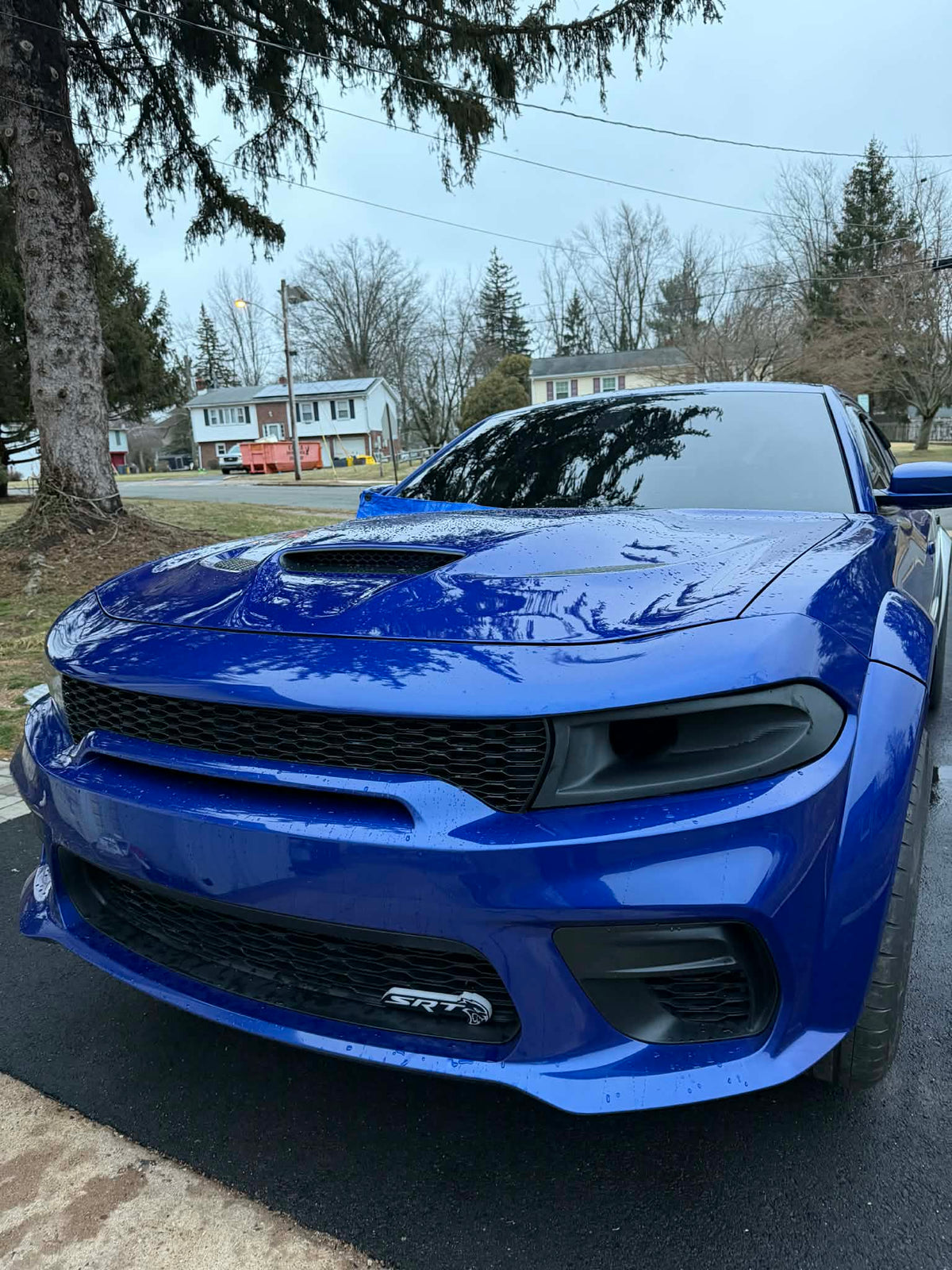 Lenz Composites ABS Headlight Intake Duct (2015-2023 Dodge Charger)