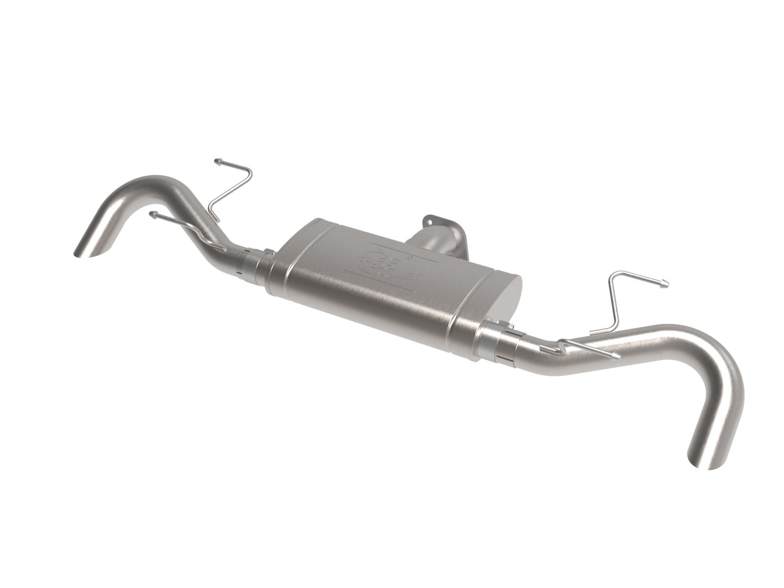 AFE Takeda 3 IN to 2-1/2 IN 304 Stainless Steel Axle-Back Exhaust System (2024-2025 CX-90 , CX-70) - 49-37035