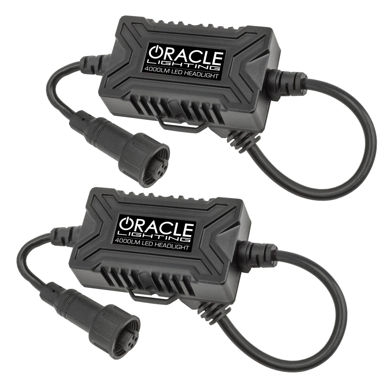 Oracle Lighting H4 4,000+ Lumen Led Headlight Bulbs, Pair - 5231-001