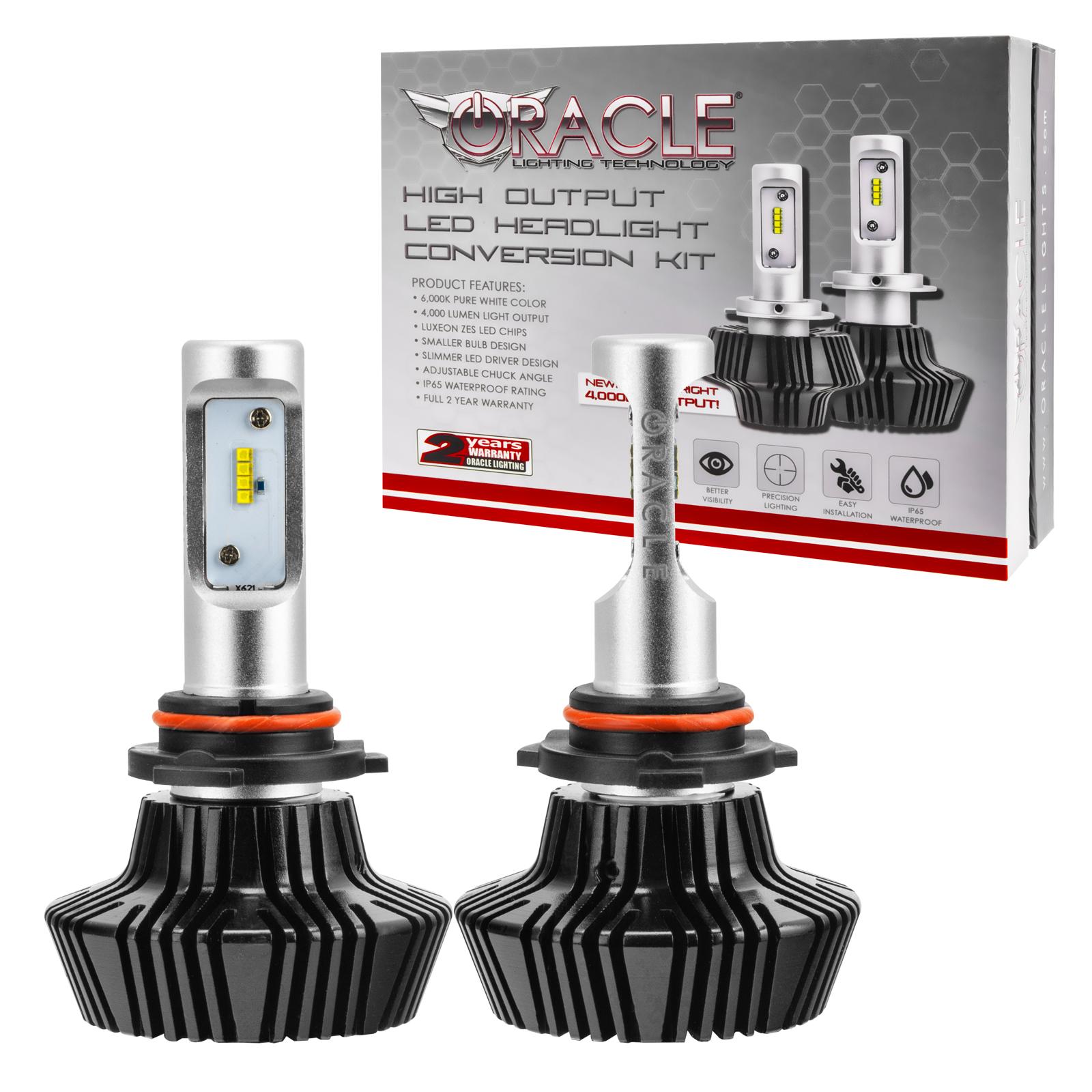 Oracle Lighting 9006 4,000+ Lumen Led Headlight Bulbs, Pair - 5240-001