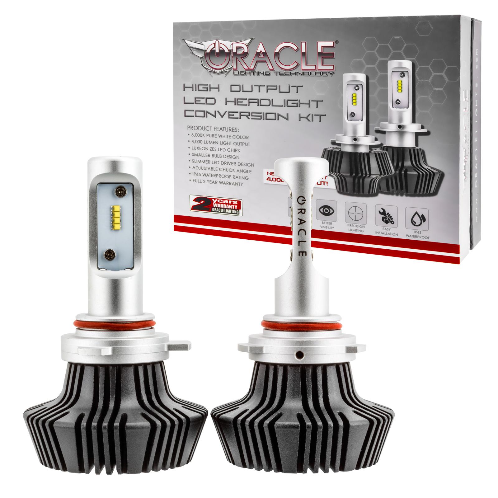 Oracle Lighting 9012 4,000+ Lumen Led Headlight Bulbs, Pair - 5242-001