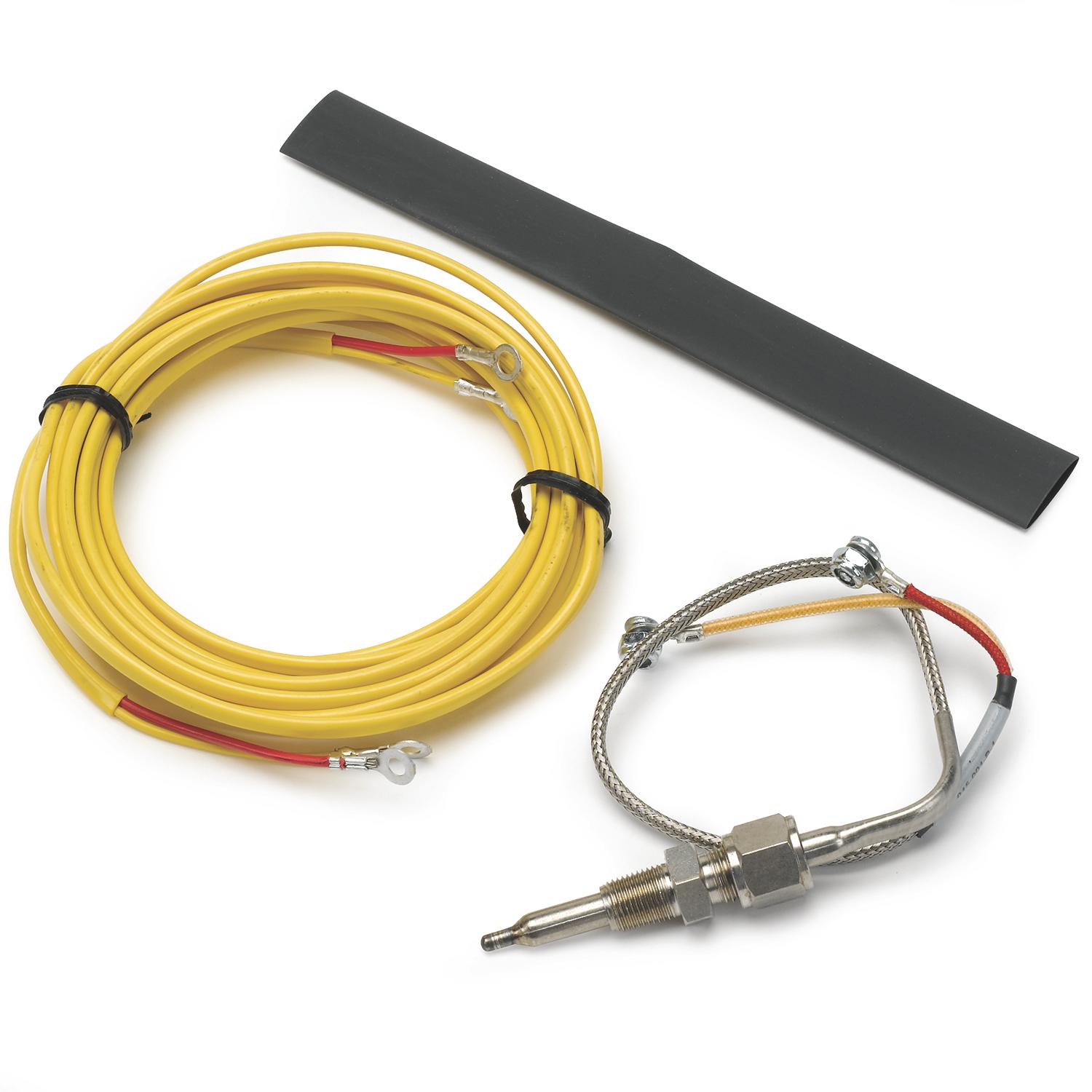 Auto Meter THERMOCOUPLE KIT, TYPE K, 1/4" DIA, CLOSED TIP, 10FT., INCL. MTG. HARDWARE - 5249