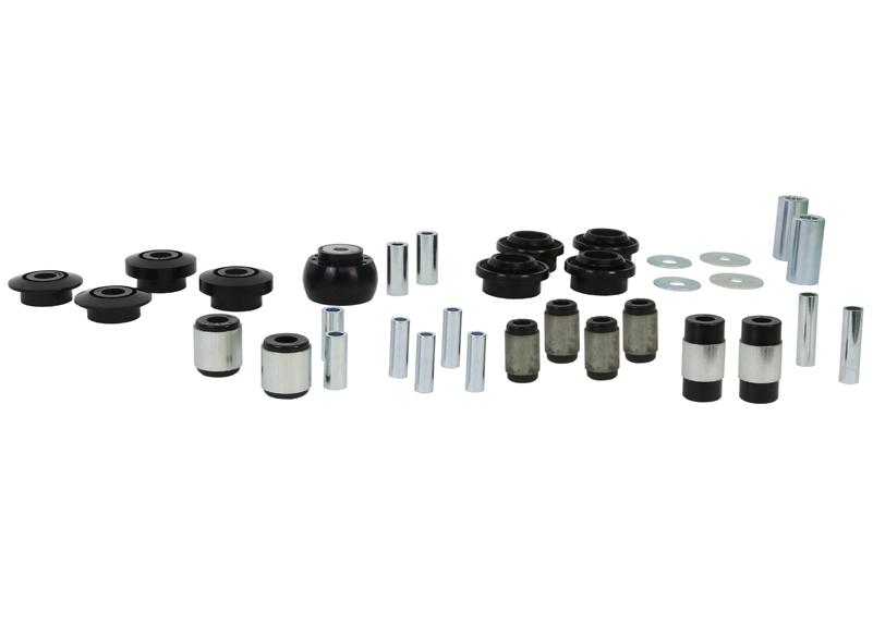 Whiteline Performance Essential Vehicle Kit Essential Front And Rear Vehicle Kit Contains W52991, W52988, W83389, W52992, And Kdt911 Whiteline (2003-2009 350Z, G35) - WEK003