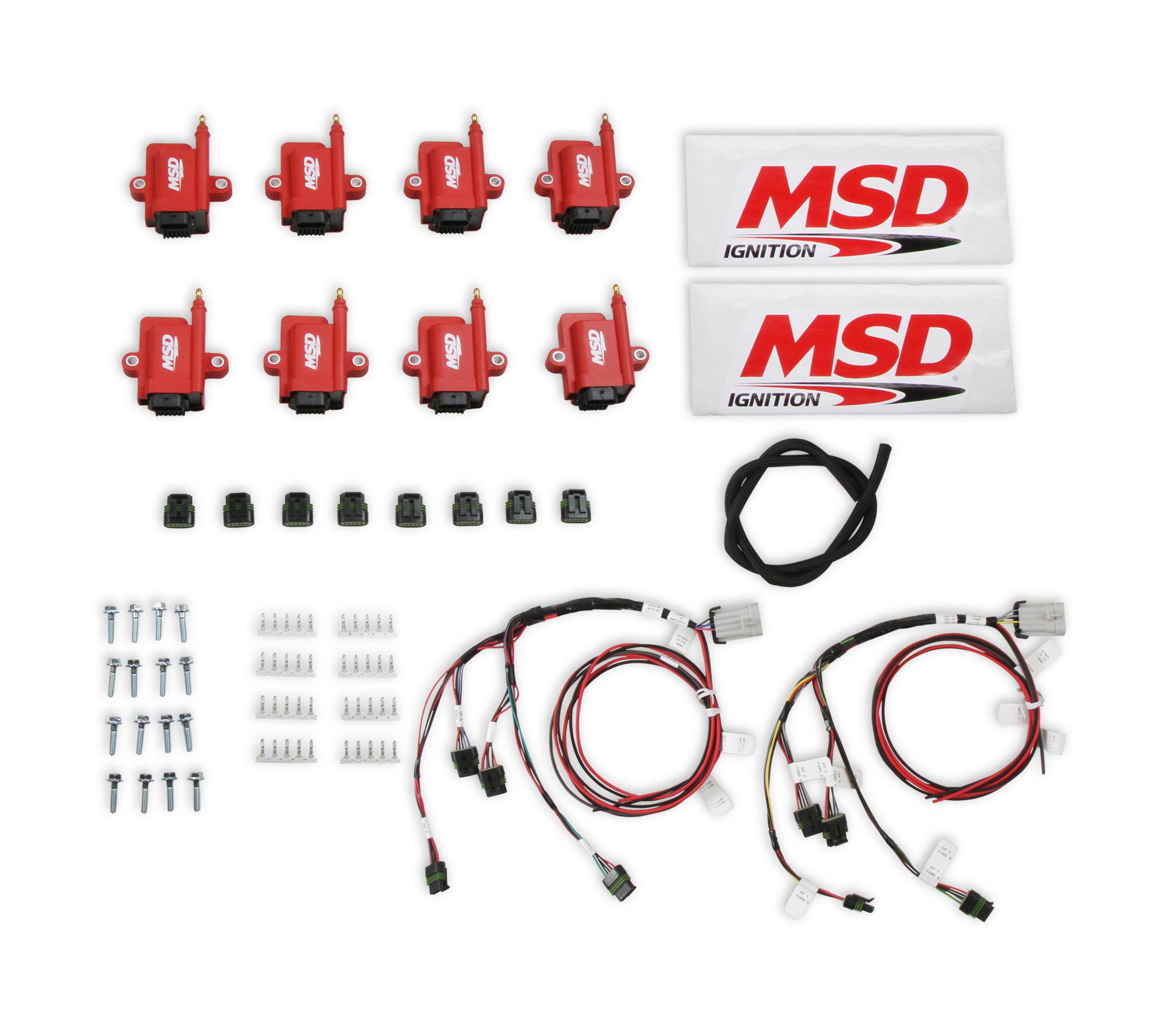 MSD Smart Coil Big Wire Kit - 8289-KIT