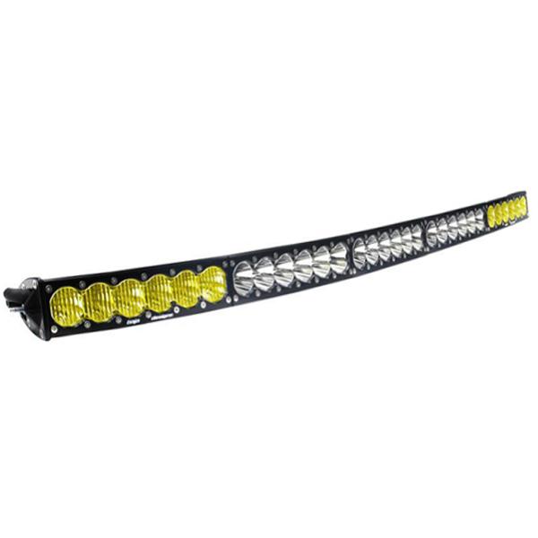 Baja Designs 50" OnX6 LED Light Bar: (Amber+White / Dual Control Pattern / Arc Series) (Universal) - 525003DC