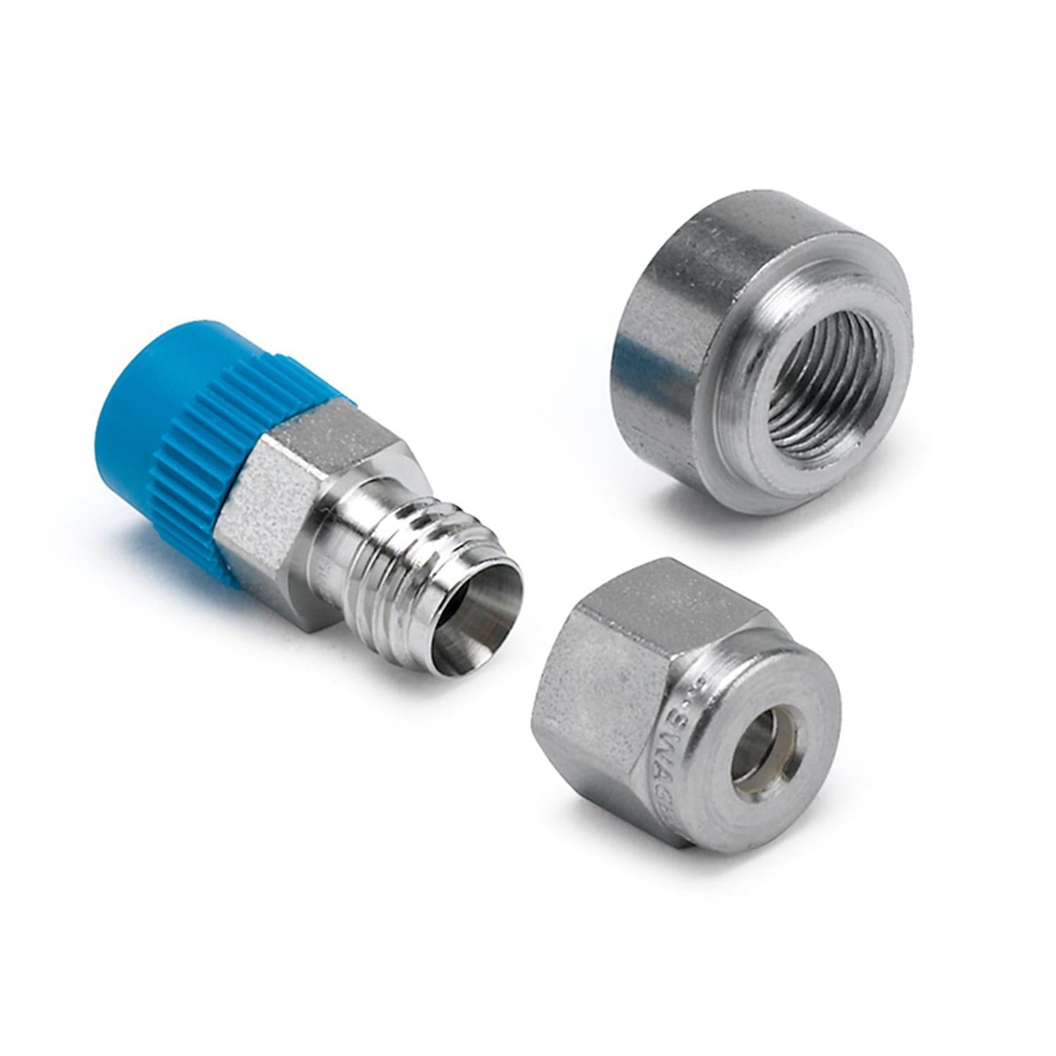 Auto Meter FITTING, THERMOCOUPLE COMPRESS, 3/16", 1/8" NPTF MALE, INCL. WELD BOSS - 5255