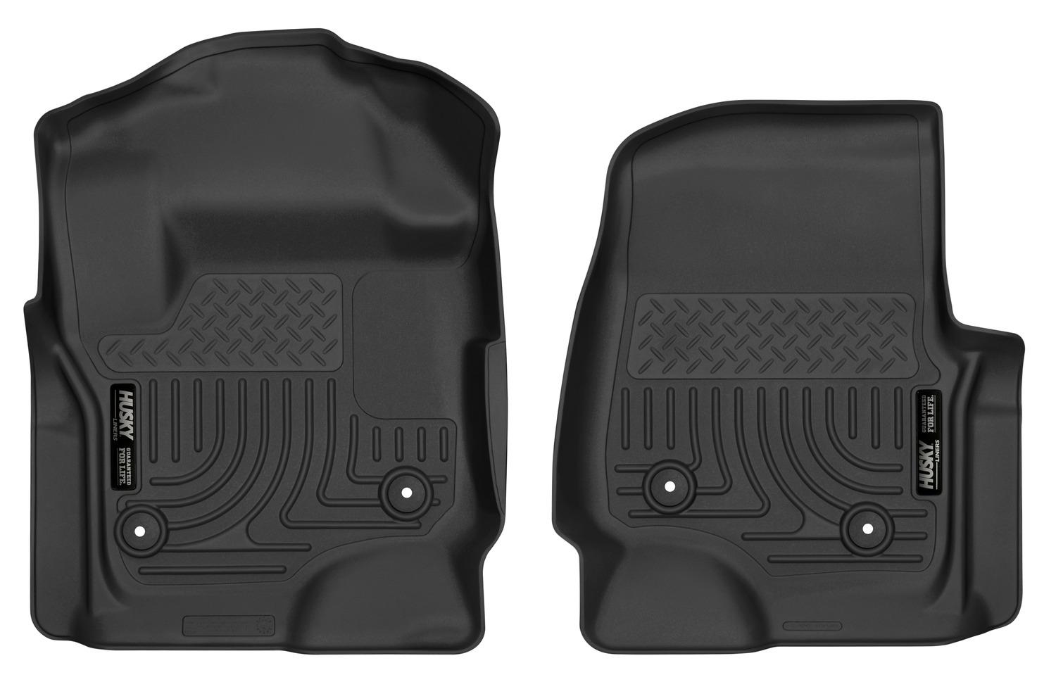 Husky Liners Front Floor Liners (2017-2022 F-250 Super Duty, F-350 Super Duty) - 52731