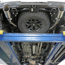 AFE 49-32084-B Vulcan Series 3" to 3-1/2" 304 Stainless Steel Cat-Back Exhaust System w/ Black Tips (2021+ Dodge Ram 1500 TRX V8-6.2L SC)