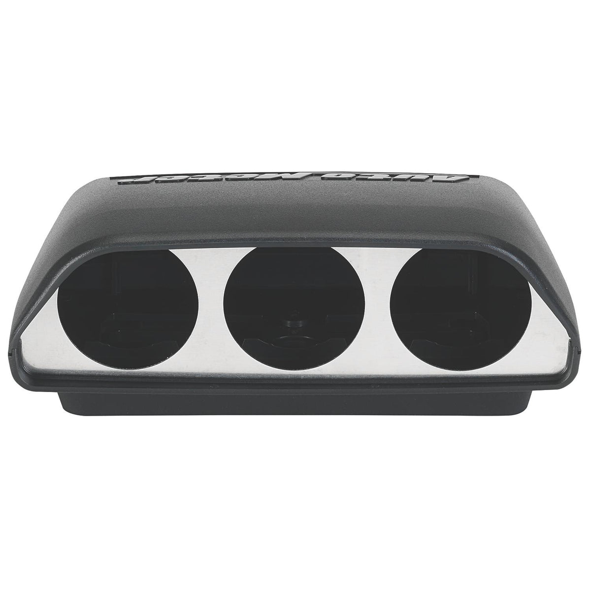 Auto Meter UNIVERSAL DASH TOP, TRIPLE, 2-1/16", BLACK - 5288