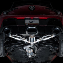 AWE Touring Edition Exhaust for GR Corolla - Diamond Black Tips - 3015-53472