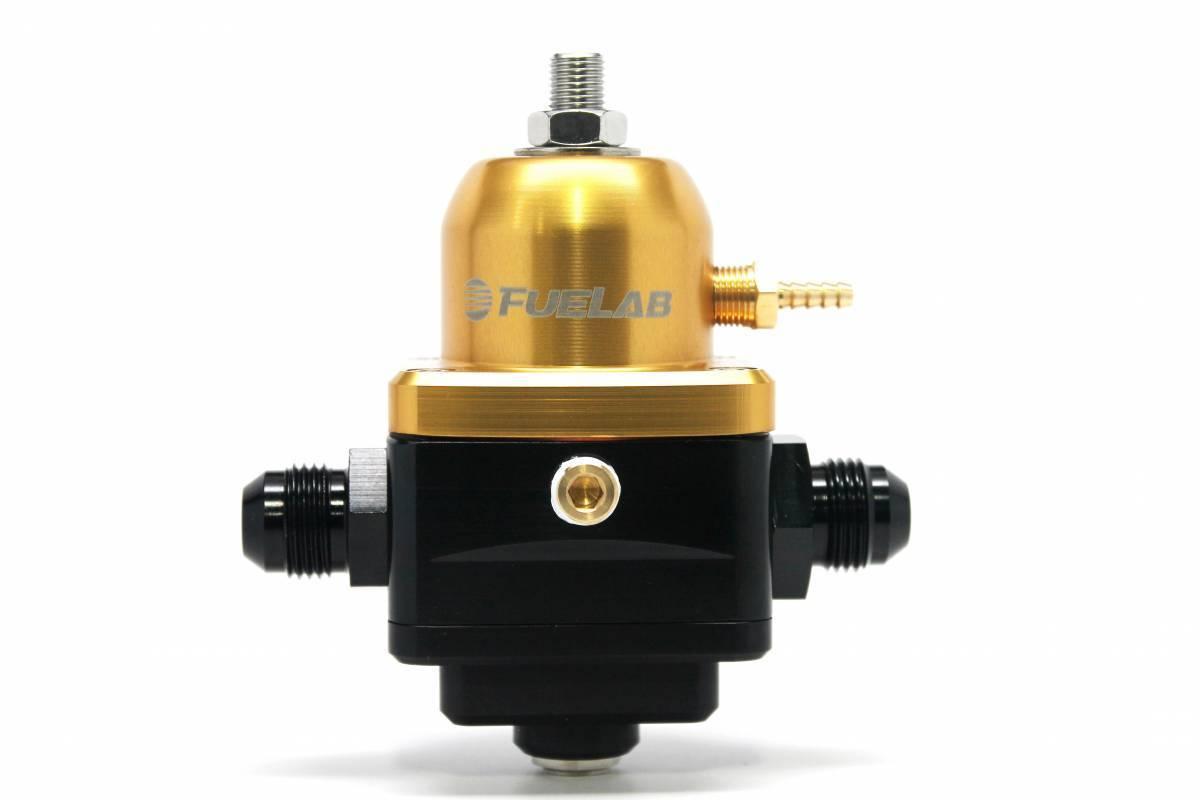 Fuelab Regulator Adjustable Electronic (1) -6 inlet (1) -6 return Gold - 52901-5