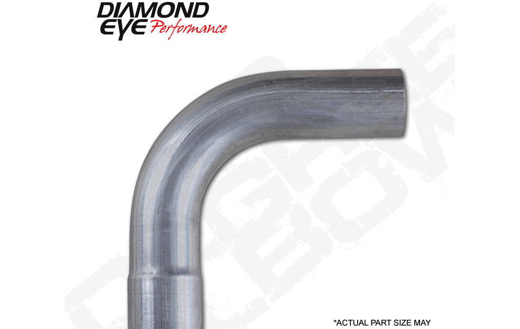 Diamond Eye Performance Exhaust Pipe Elbow 90 Degree L Bend 4 Inch Stainless Performance Elbow Diamond Eye - 529021