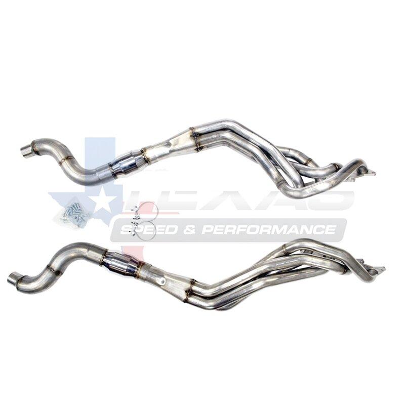 Texas Speed 2015-2023 Mustang 5.0L GT 1-7/8" x 3" Headers and Catted Connection Pipes