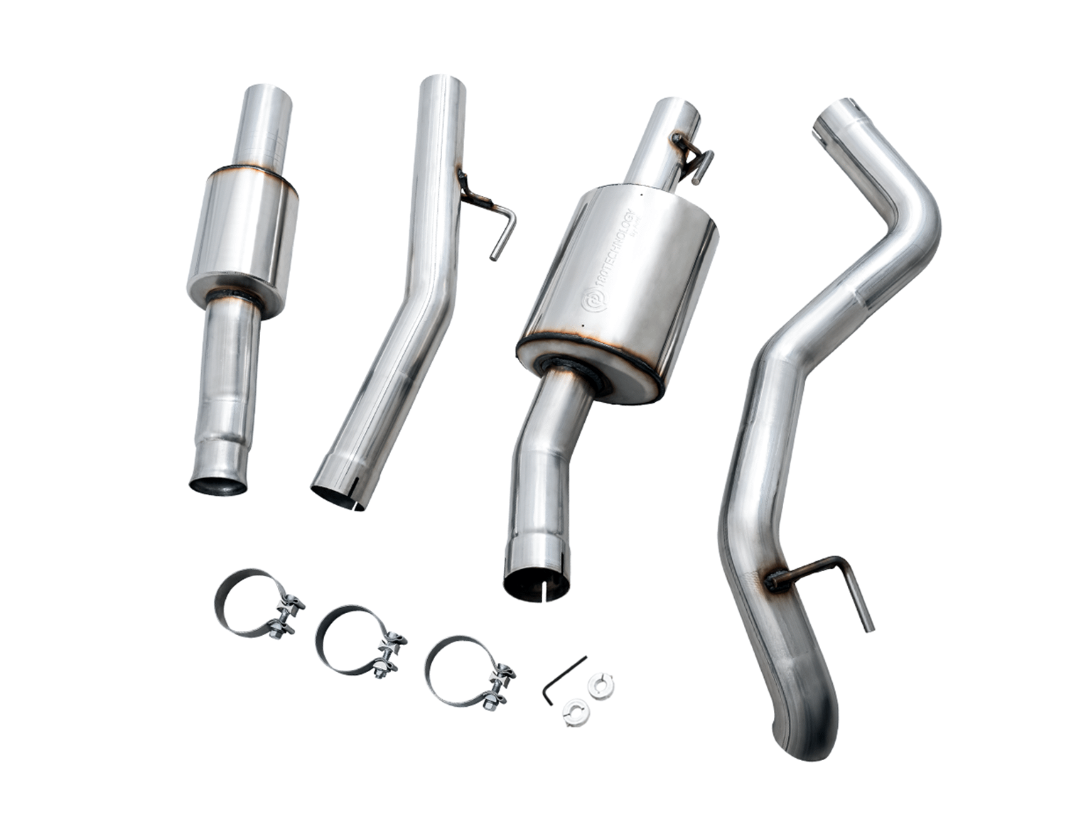 AWE Trail Edition Catback Exhaust for Jeep JT 3.6L (2020-2021 Jeep Gladiator) - 3015-21001