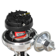 Pertronix FLAME-THROWER BILLET DISTRIBUTOR WITH IGNITOR II ELECTRONICS FOR CADILLAC 331-390(Pre63). VACUUM ADVANCE WITH BLACK FEMALE STYLE CAP. - D170700