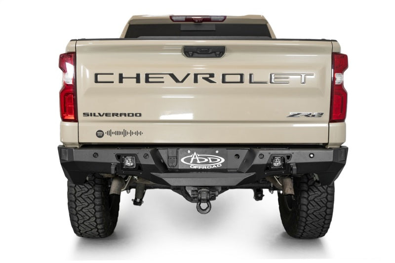 Addictive Desert Designs 2022-2025 Chevrolet Silverado 1500 Stealth Fighter Rear Bumper - R120081090103