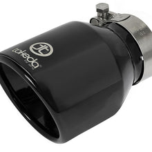 AFE Takeda 304 Stainless Steel Clamp-on Exhaust Tip Black - 49T25404-B061