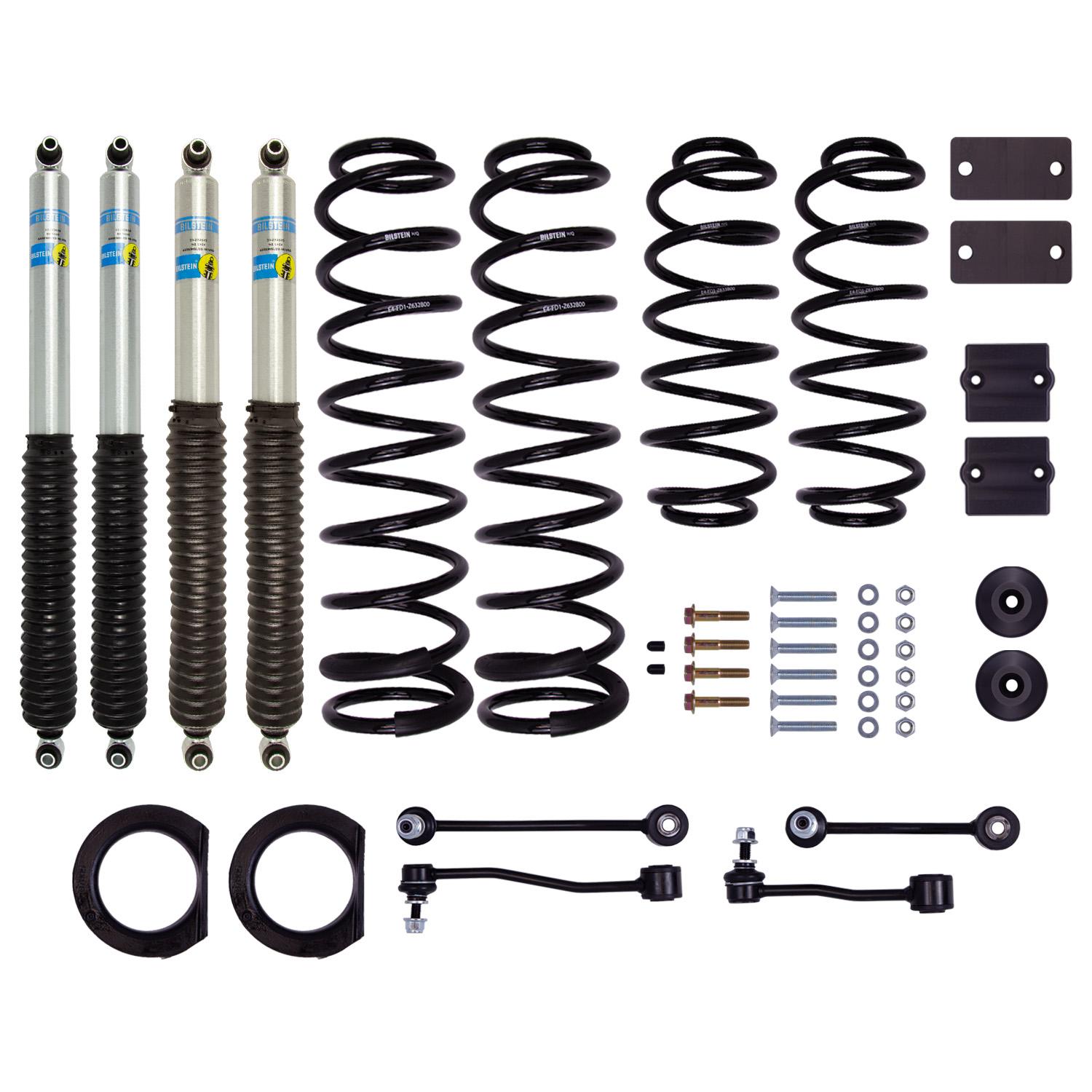 Bilstein B8 5100 Lift Kit - Suspension Lift Kit (2018-2023 Jeep Wrangler) - 53-291431
