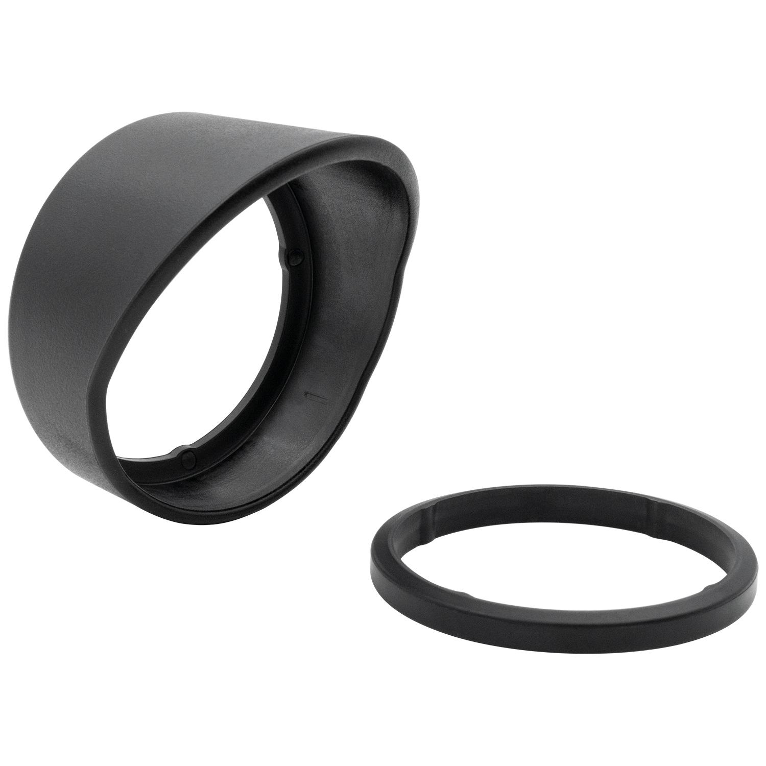 Auto Meter GAUGE VISOR, 2 1/16", BLACK - 5324