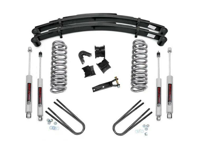 Rough Country 4-inch Suspension Lift System (1978-1979 Bronco) - 535.2