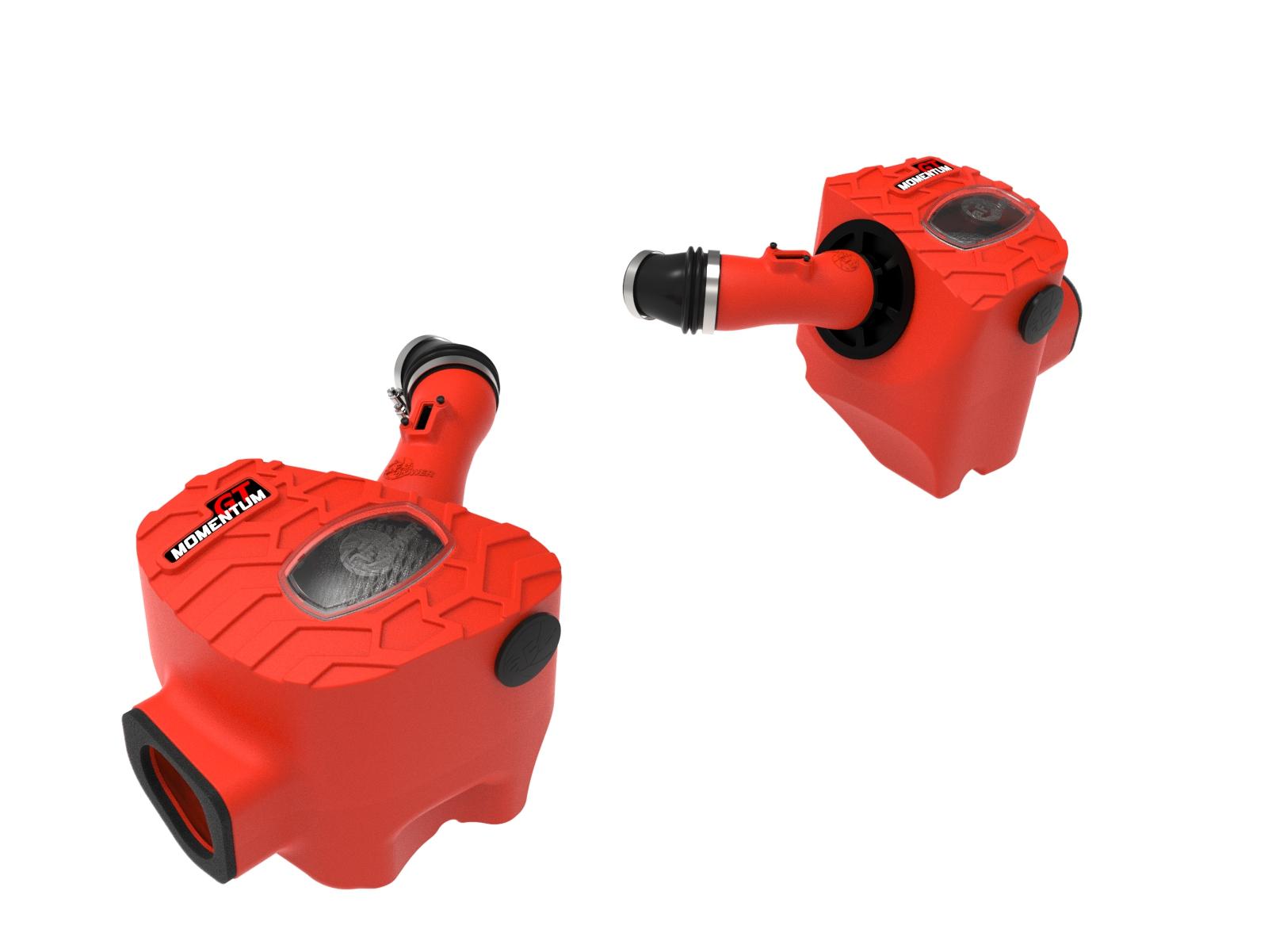 AFE Momentum GT Cold Air Intake System Red w/ Pro DRY S Filter Toyota Tundra 22-23 V6-3.4L (tt) - 50-70100DR