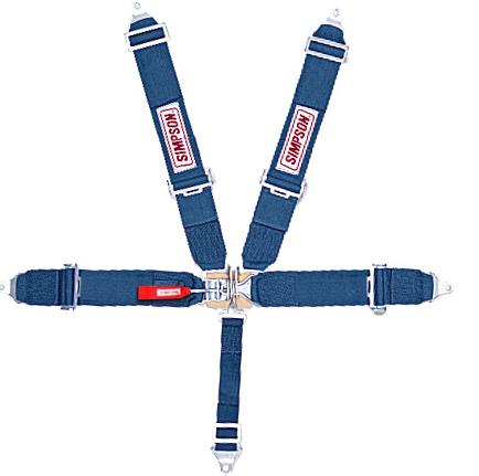 Simpson Racing STD. Latch & Link 5pt. Harness - 29061P