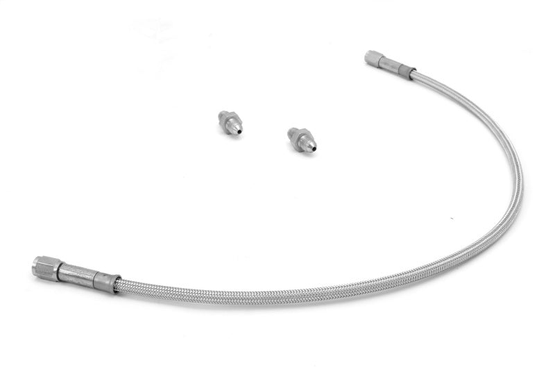 Rugged Ridge Brake Hose Kit Rear Braided Stainless Steel; 67-73 Jeep Cj - 16735.02
