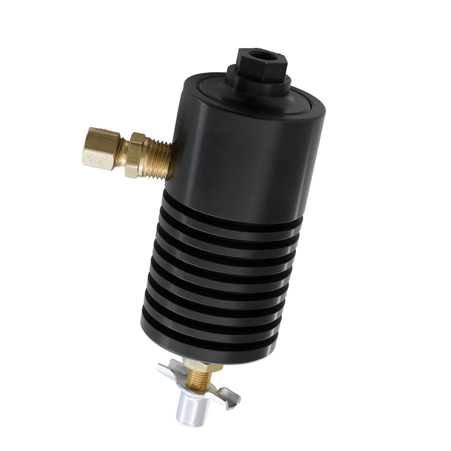 Auto Meter PARTICLE TRAP KIT, EXHAUST PRESSURE, ALUMINUM, BLACK - 5375