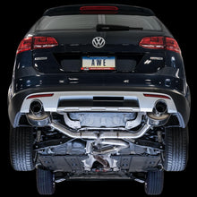 AWE Tuning VW MK7 Golf Alltrack/Sportwagen 4Motion Touring Edition Exhaust - Polished Silver Tips - 3015-32098