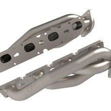 AFE Twisted Steel 1-5/8 IN to 2-1/4 IN 304 Stainless Headers w/ Titanium Coat Finish (Jeep Grand Cherokee (WK2) 11-21/ Dodge Durango 11-24 V8-5.7L HEMI) - 48-38029-T