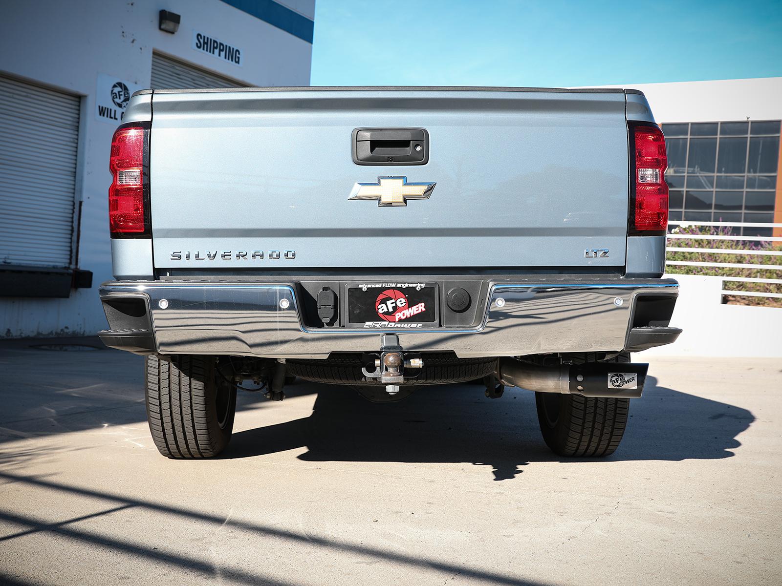 AFE Cat-Back Exhaust System (2014-2018 GM 1500 V8-6.2L) - 49-44116-B