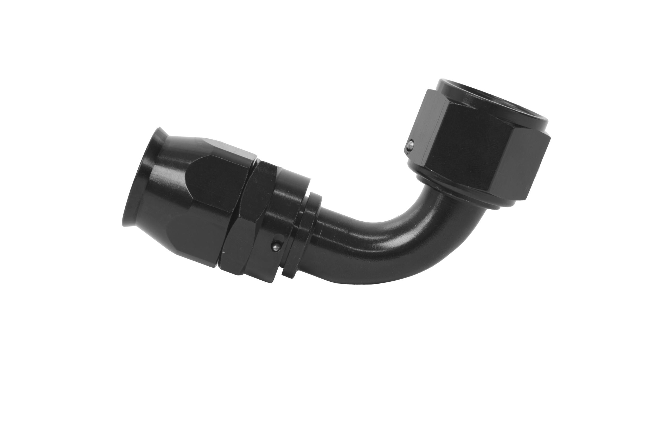 Aeromotive Hose End, Ptfe, Black Anodized, Straight, 45, 90, 180 - 15361