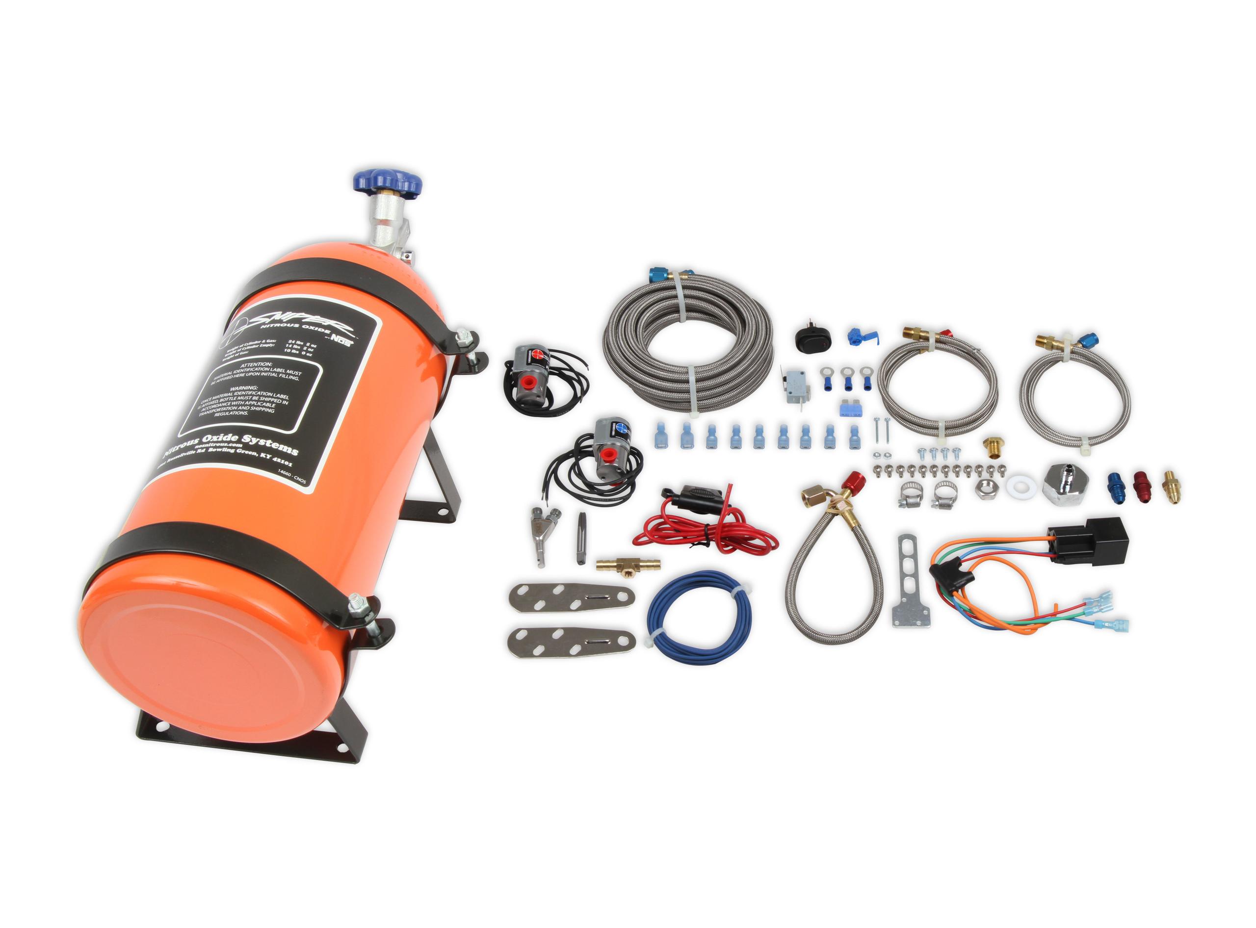 NOS  Sniper Single Fogger Wet Nitrous System - Multi-Fit. - 07006NOS