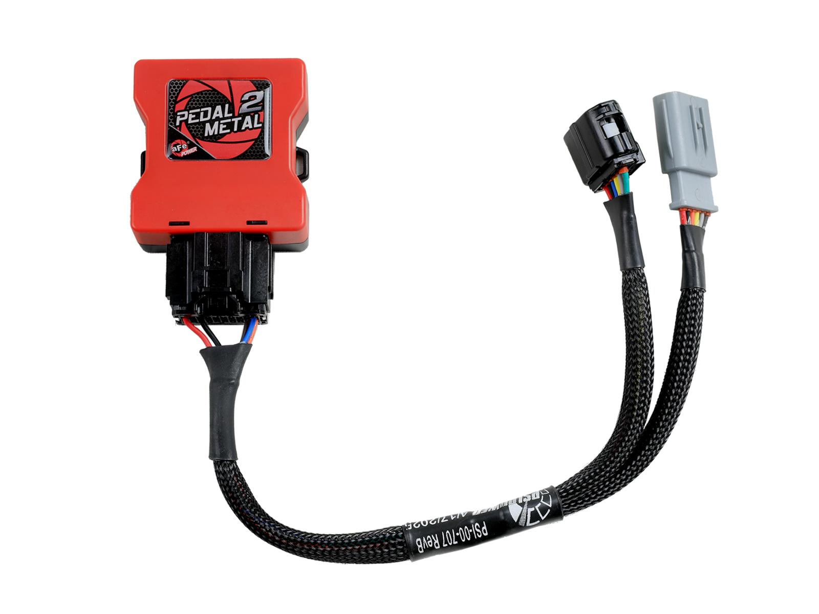 AFE Pedal 2 Metal Throttle Enhancer (2011-2025 Subaru, Lexus, Toyota, Scion Fitments) - 77-20012