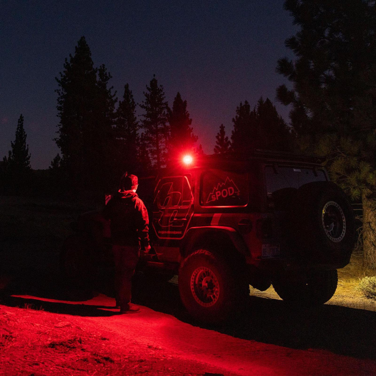 Baja Designs S2 Red LED Auxiliary Light Pod Work/Scene Clear Baja Desgins - 54-0620