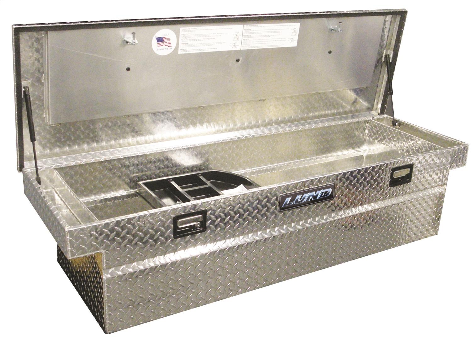 Lund Alum Foam Filled Lid Truck Box - 5400DBT