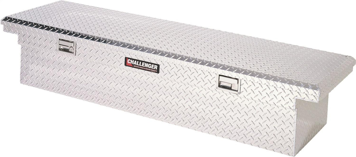 Lund Challenger Low Profile Single Lid Crossover Storage Box (1961-2010 Chevrolet, Dodge, Ford, GMC, Toyota Fitment) - 5400LP