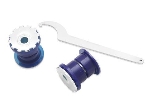 SuperPro VW Golf MK7/7.5/8 Front LCA Inner Forward Bushing Kit - Camber Adjustable (2015-2023 Audi, Volkswagen Fitments) - SPF5552K