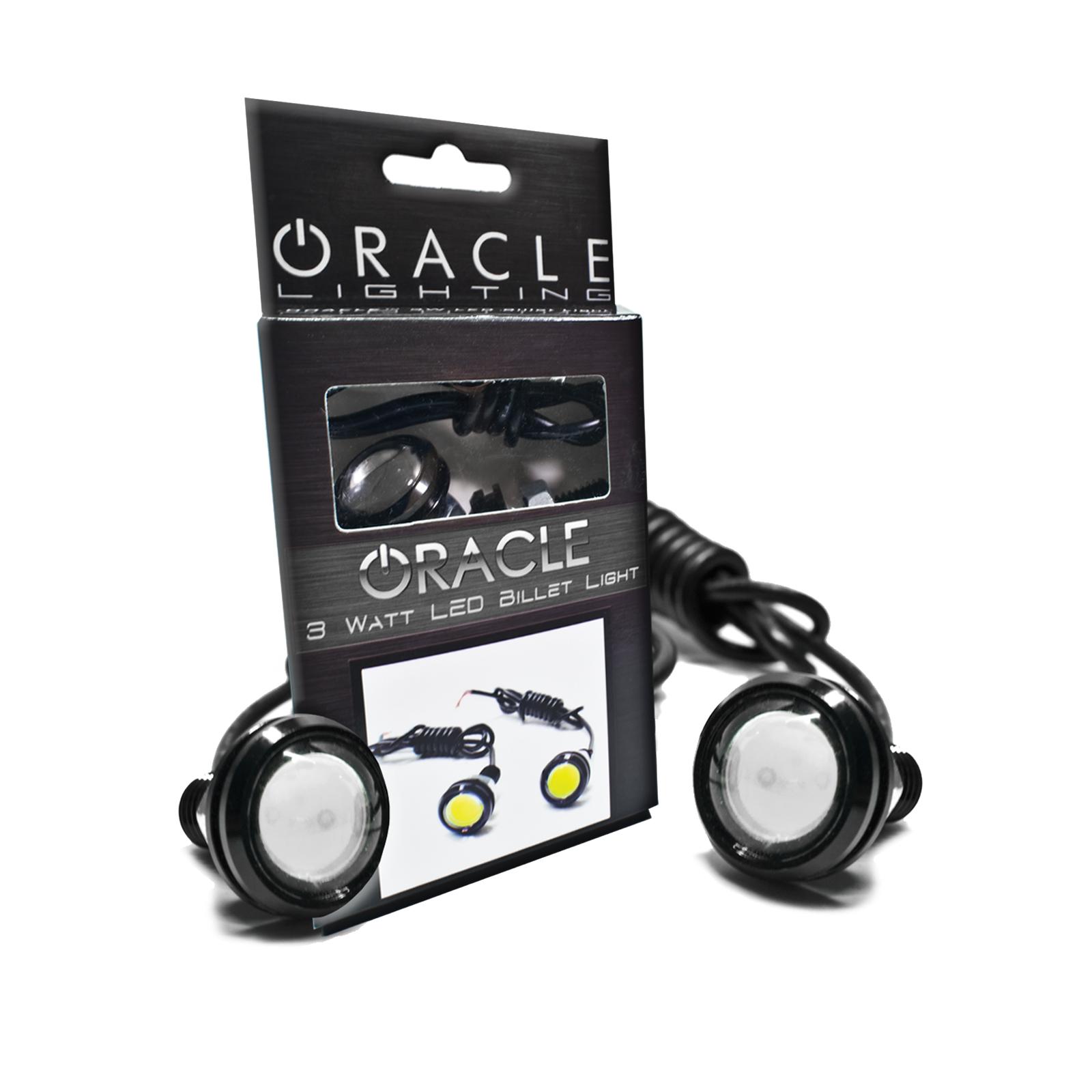 Oracle Lighting 3W Universal Cree Led Billet Lights, Red - 5410-003